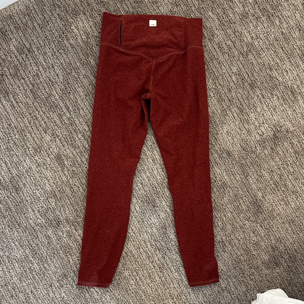 Vuori Women's Burgundy Leggings